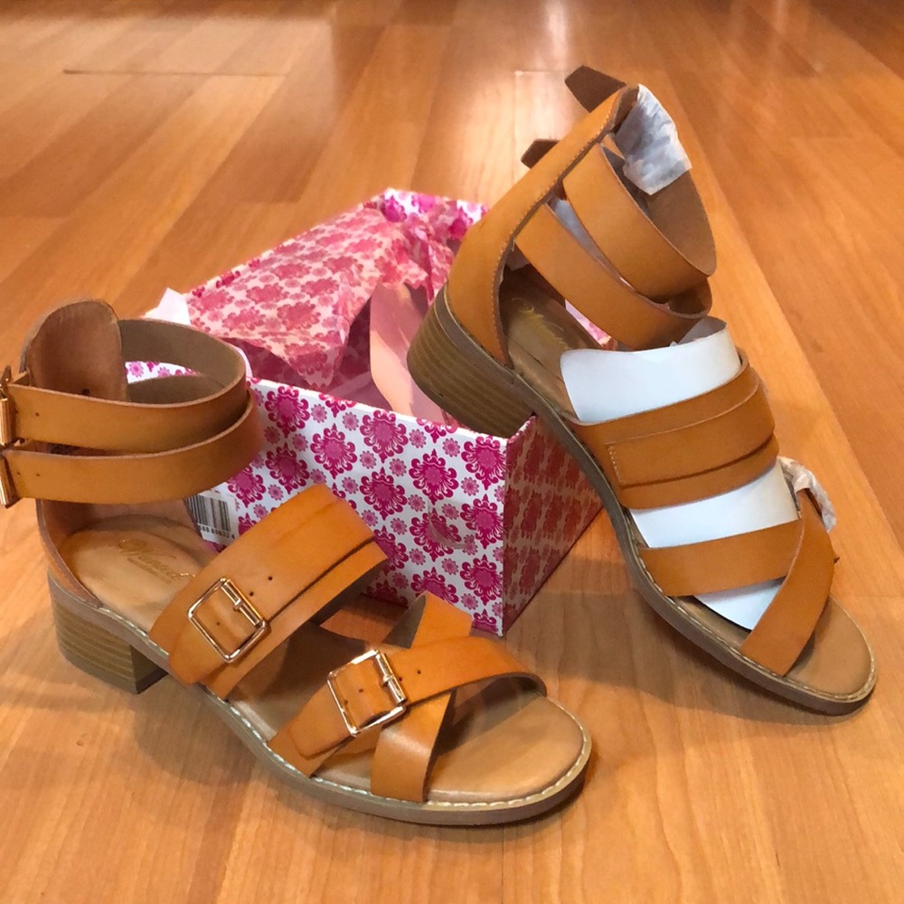 WANTED leather sandals, BRAND NEW NEVER WORN!